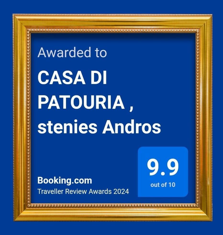 Apikia  Casa Di Patouria , Stenies Andros מראה חיצוני תמונה